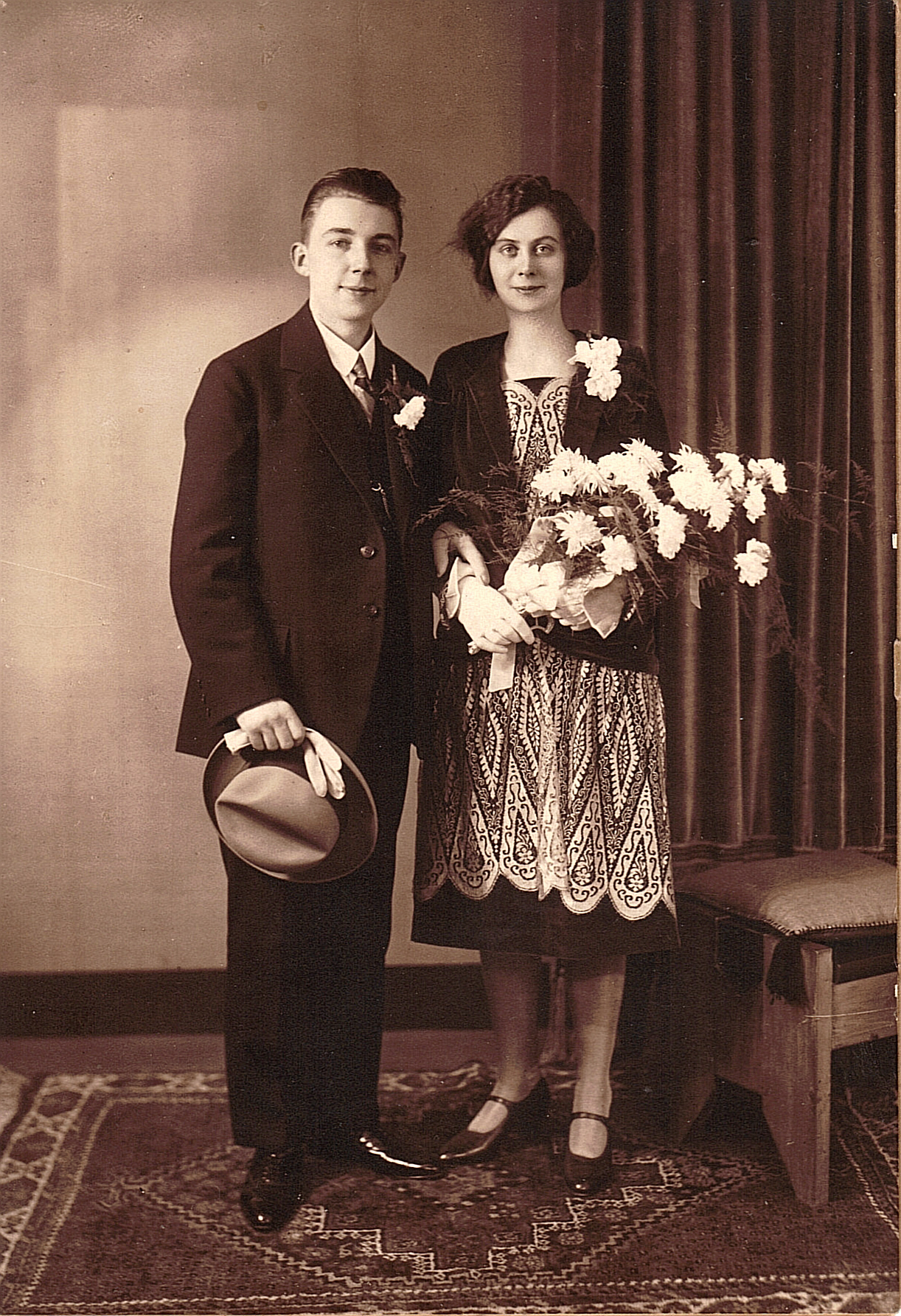Bruidspaar Jacob Abraham den Engelsman-Adriana Gijze