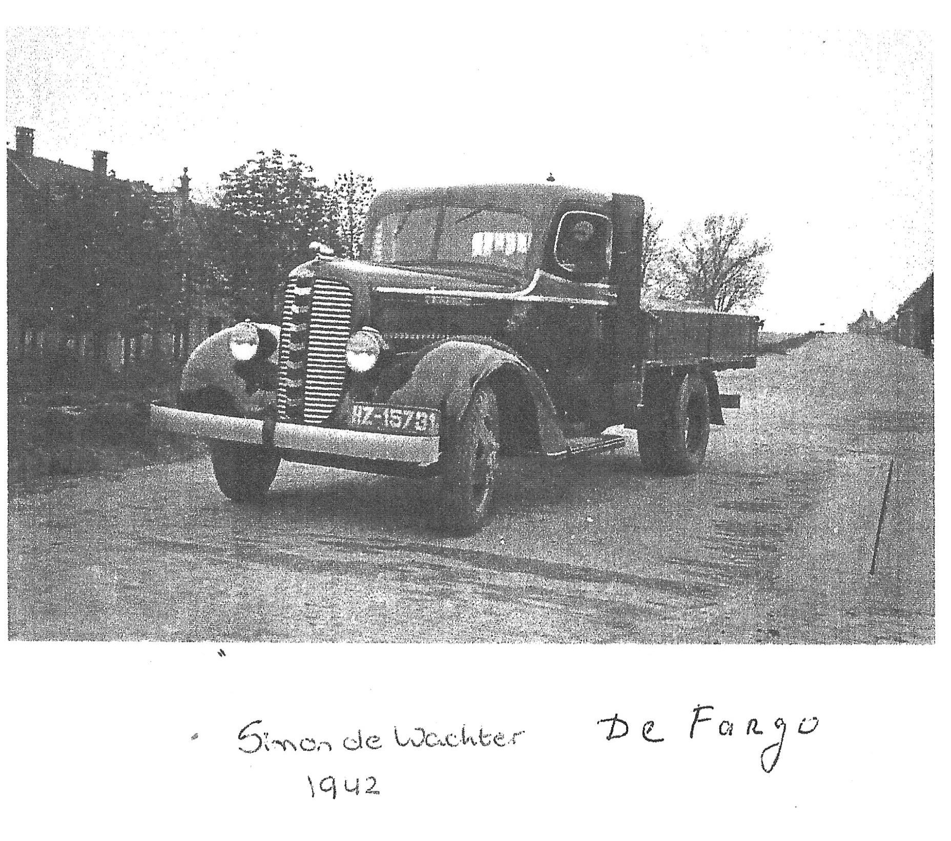 De Fargo in 1942 van Simon de Wachter