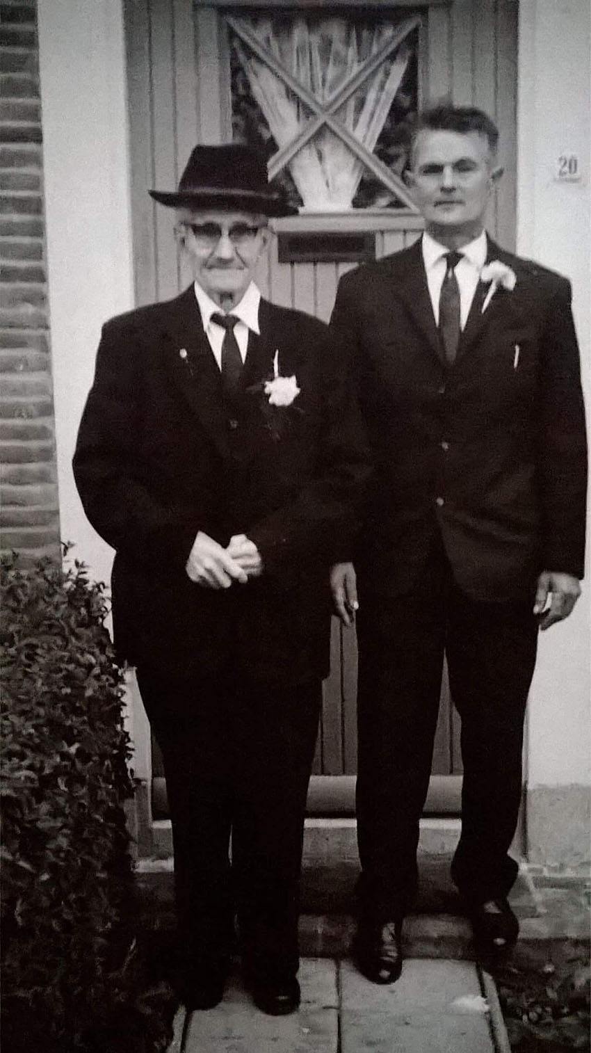 Cornelis en Laurentius Koene, vader en zoon