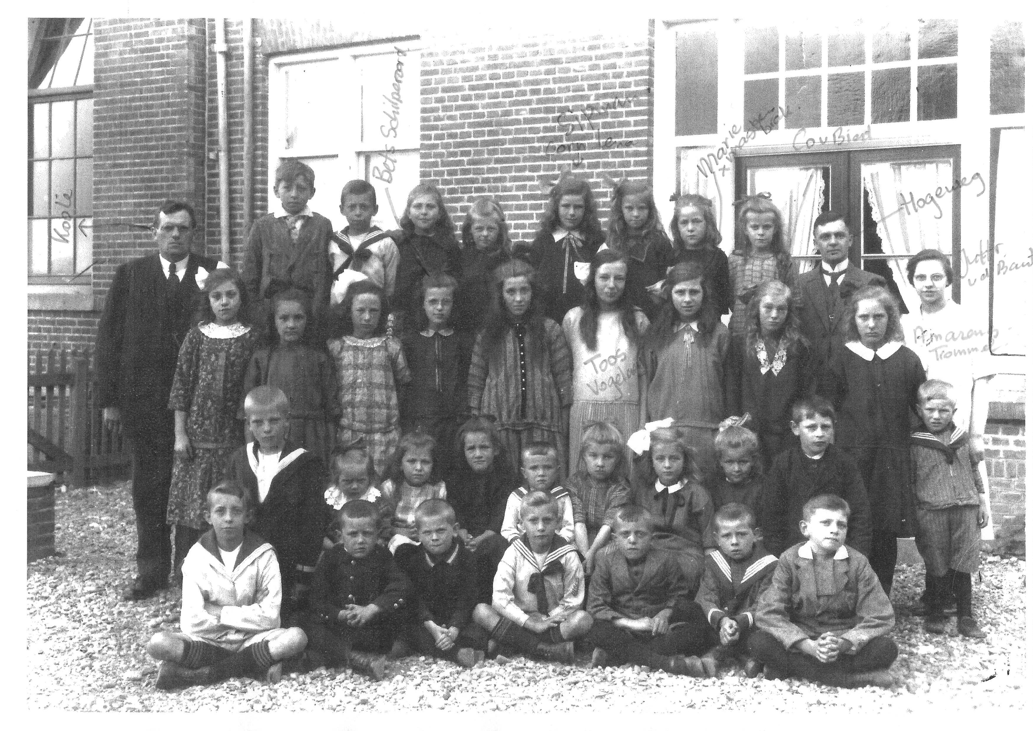 Leerlingen School met de Bijbel Stad aan 't Haringvliet