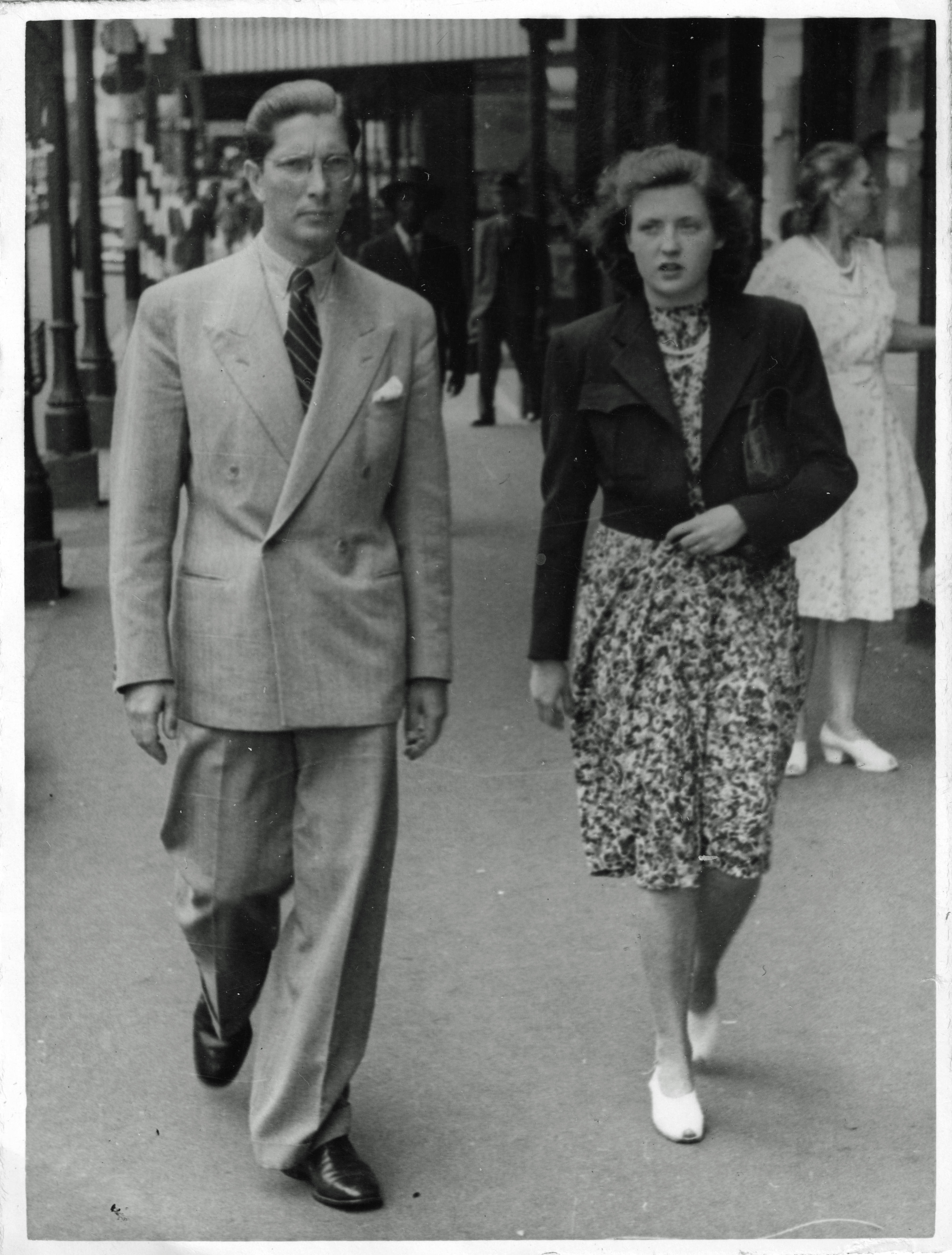 18 januari 1948:
Jan Murris en Jo Murris-van Rumph in Kaapstad waar zij in de jaren 40 en 50 woonden.
